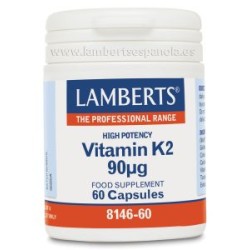 VITAMINA K2 90ug 60caps LMBERTS