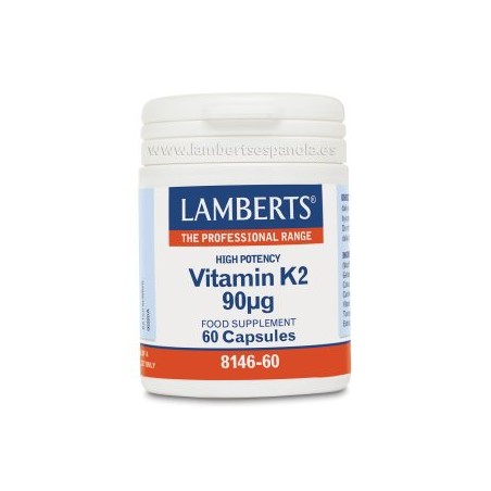 VITAMINA K2 90ug 60caps LMBERTS