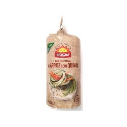 TORTITAS DE ARROZ Y QUINOA BIO 100GR BIOGRA