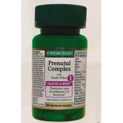 PRENATAL COMPLEX CON ACIDO FELICO 30 COMPRIMIDOS