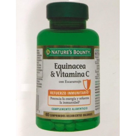EQUINACEA Y VITAMINA C 60 COMPRIMIDOS NATURE'S BOUNTY