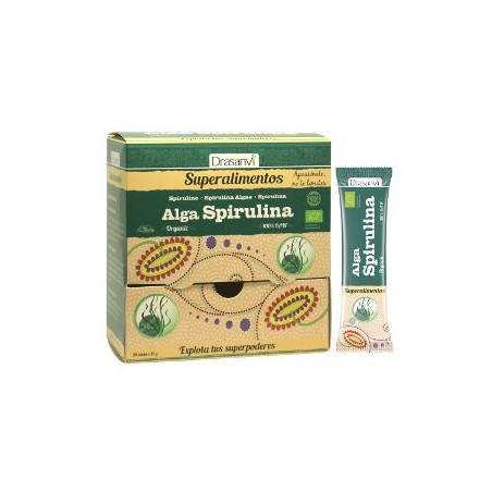 ALGA SPIRULINA STICK 10g DRASANVI