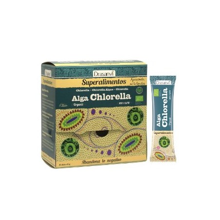 ALGA CHLORELLA STICK 10g DRASANVI