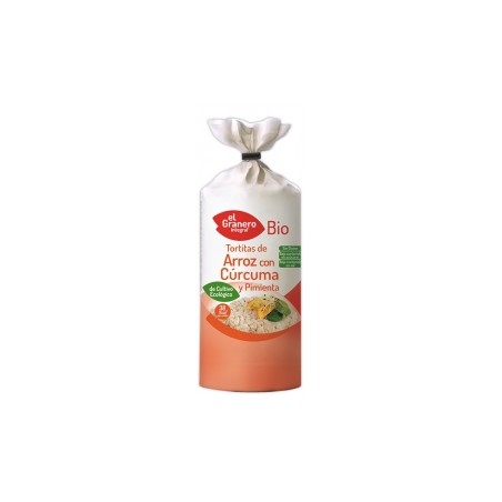 TORTITAS ARROZ Y CURCUMA/PIM 115gr EL GRANERO