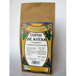 COPOS DE AVENA SIN GLUTEN 400GR BIOGREDOS