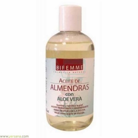 ACEITE ALMENDRAS+ALOE 250ML BIEFEMME