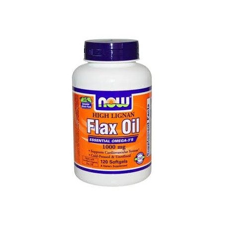 ACEITE LINO 1000MG 120PERLAS NOW