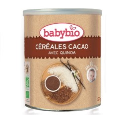 BABYBIO CEREALES CACAO 220GR