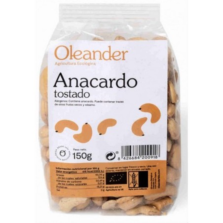 ANACARDOS TOSTADOS 150 GR BIO