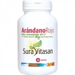 ARANDANO ROJO 30CAPS 600MG SURAVITASAN