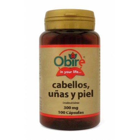 CABELLOS Y UÑAS 100 CAP OBIRE