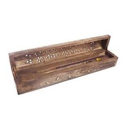 CAJA MADERA PARA INCIENSO R/S