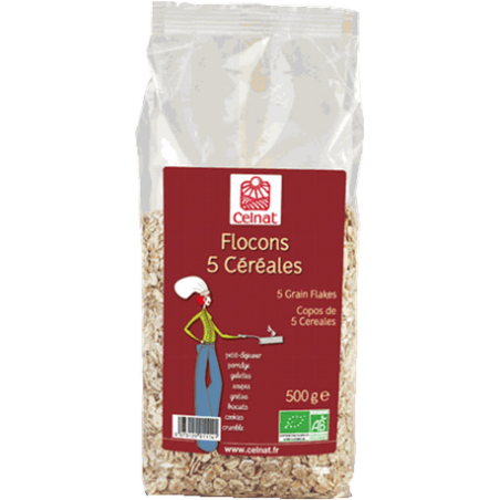 COPOS 5 CEREALES 500G CELNAT
