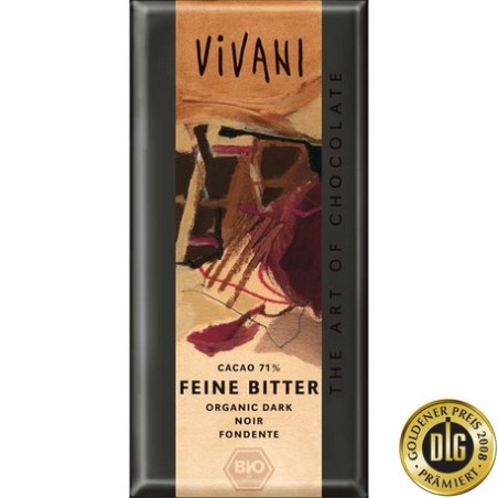 CHOCOLATE NEGRO 71% VIVANI