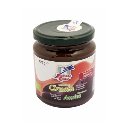 COMPOTA CIRUELA BIO 320GR LA FINESTRA SUL CIELO