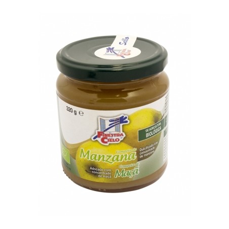COMPOTA MANZANA BIO 320GR LA FINESTRA SUL CIELO