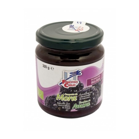 COMPOTA MORA 320GR BIO  LA FINESTRA SUL CIELO