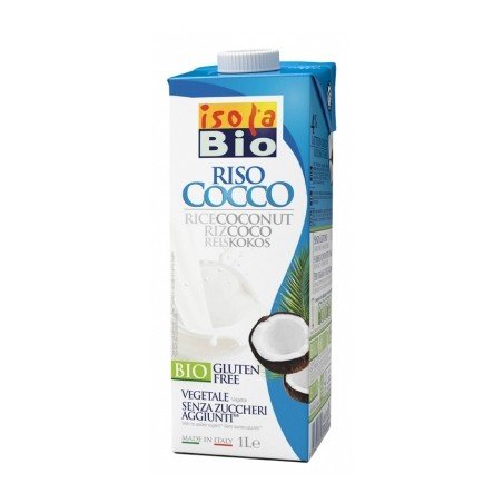 BEBIDA ARROZ+COCO 1L ISOLA BIO