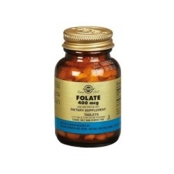 FOLATO 400UG 50COMPRIDOS  SOLGAR