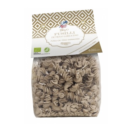 FUSILLI TRIGO SARRACE S/GLUTEN 250G LA FINESTRA SUL CIELO