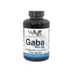 GABA 120 PERLAS 800MG VBYOTICS