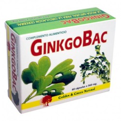 GINKGOBAC 60CAPS 560MG GOLDEN&GREEN