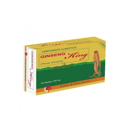 GINSENG KING 30CAP GOLDEN &  GREEN