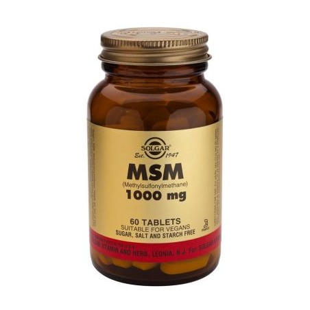 MSM 1000 MG 60 TAB SOLGAR