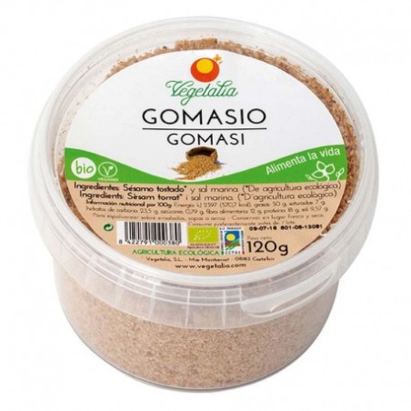 GOMASIO 120GR TARRINA VEGETALIA