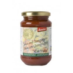 SALSA DE TOMATE CON CHAMPIÑONES 350GR DEMETER