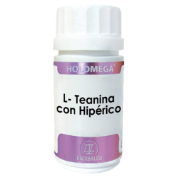 HOLOMEGA L-TEANINA+HIPERICO 50CAPS.