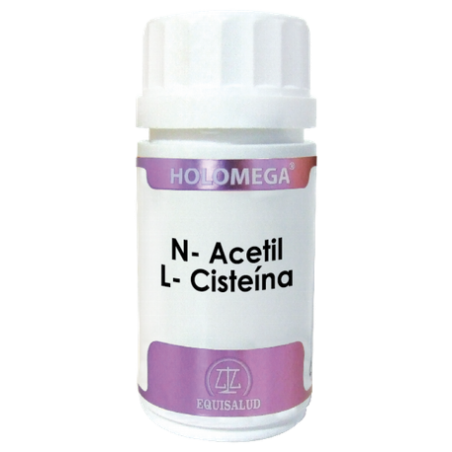 HOLOMEGA N-ACETIL L-CISTEINA50 CAP EQUISALUD