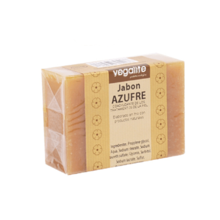 JABON AZUFRE 100GR VEGALIFE