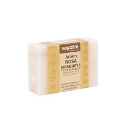 JABON ROSA MOSQUETA 100GR  VEGALIFE