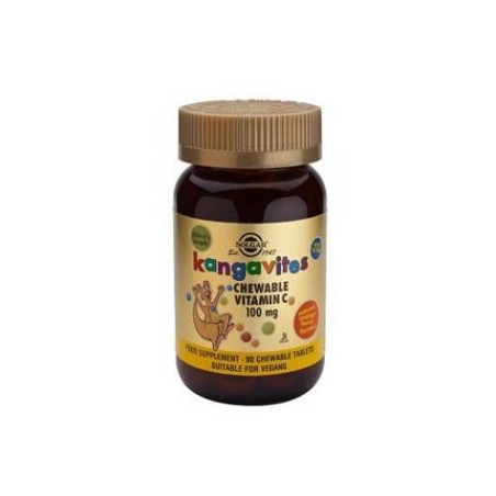 KANGAVITES VIT C 100MG SOLGAR