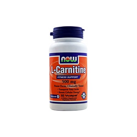 L-CARNITINA 500MG 60CAPS NOW