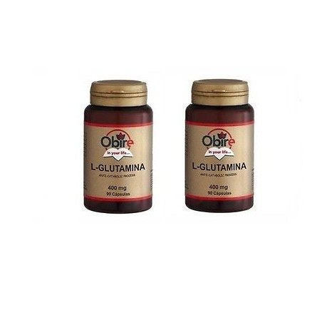 L-GLUTAMINA 90CAPS 400MG OBIRE
