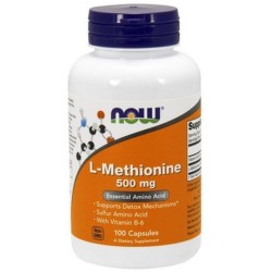L-METHIONINE 500MG 100CAP NOW