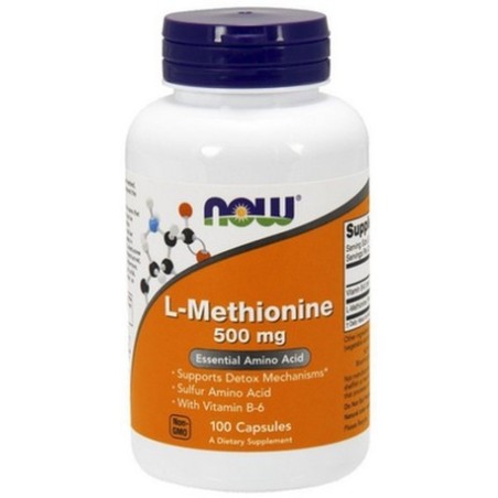 L-METHIONINE 500MG 100CAP NOW
