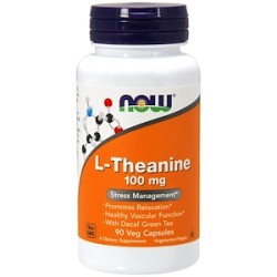 L-THEANINE 100MG 90CAPS NOW