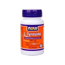 L-TYROSINE 500mg. 60Cap.NOW