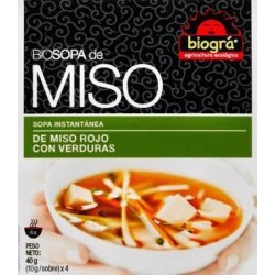 SOPA MISO VERDURAS 40GR BIOGRA