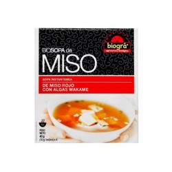 SOPA MISO ALGAS 40GR BIOGRA