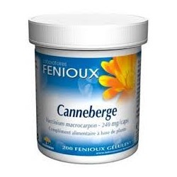ARANDANO ROJO (CANNEBERGE)  240 MG  200 CAPSULAS FENIOUX