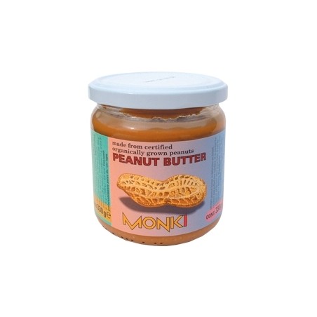 CREMA CACAHUETE 330G MONKI