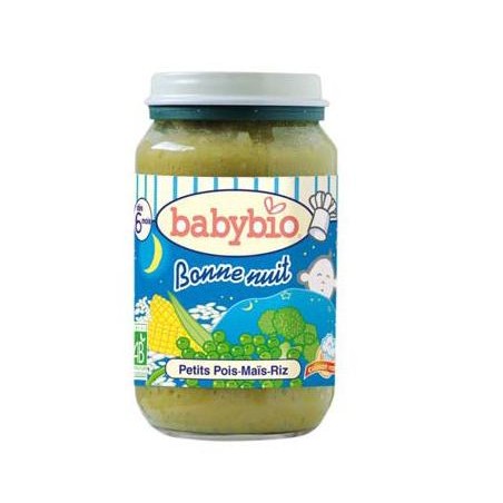 BABYBIO POTITO GUISANTES MAIZ ARROZ 200 GR