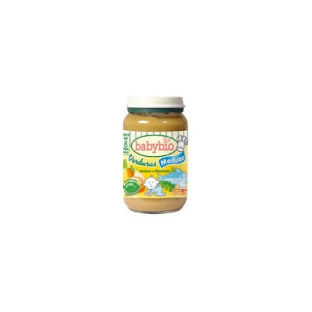 BABYBIO POTITO VERDURAS MERLUZA 200 GR