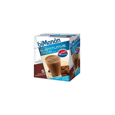 BIMANAN  BATIDO DE CHOCOLATE 6 SOBRES
