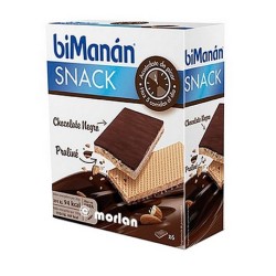 BIMANAN  SNACK CHOCOLATE NEGRO PRALINE 6 UNIDADES