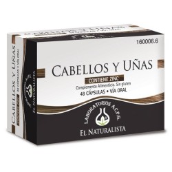 CABELLO Y UÑAS EL NATURALISTA 48 CAPSULAS